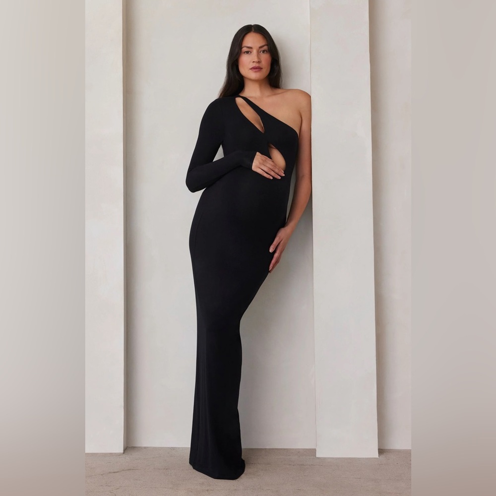 Bumpsuit Asymmetrical Evening Dress